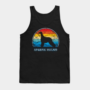 Afghan Hound Vintage Design Dog Tank Top